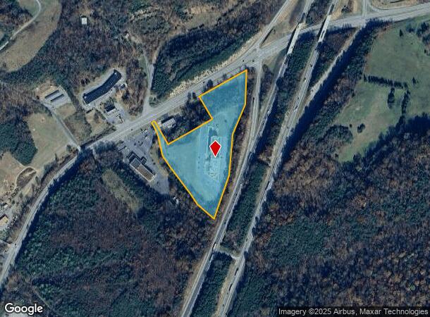  2836 N Lee Hwy, Lexington, VA Parcel Map