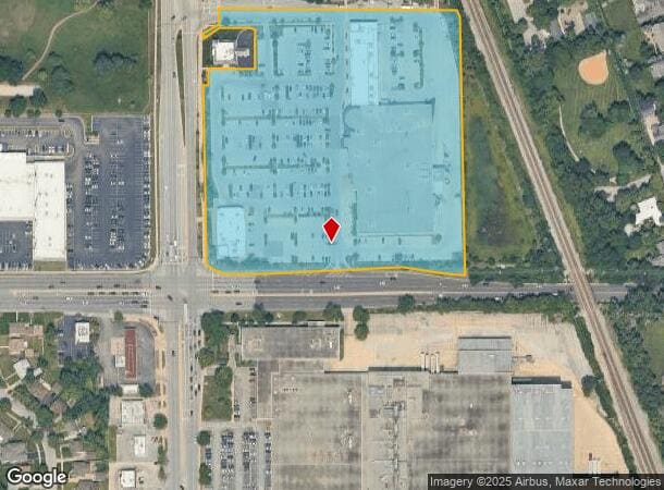 25 Waukegan Rd, Glenview, IL Parcel Map