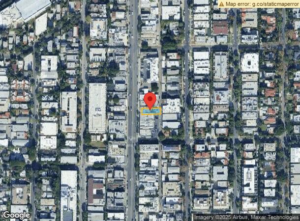  816 N La Cienega Blvd, West Hollywood, CA Parcel Map