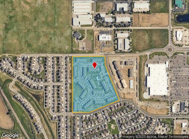  657 W 64Th St, Loveland, CO Parcel Map