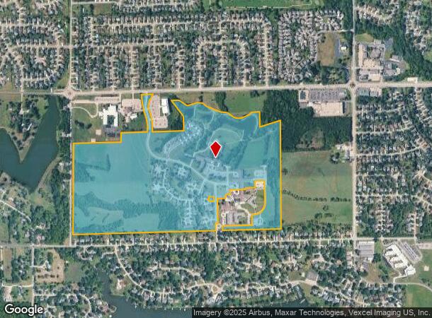 7220 Sw Asbury Dr, Topeka, KS Parcel Map