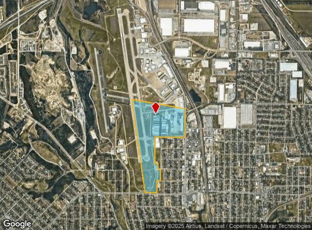  4017 Falcon Way W, Fort Worth, TX Parcel Map