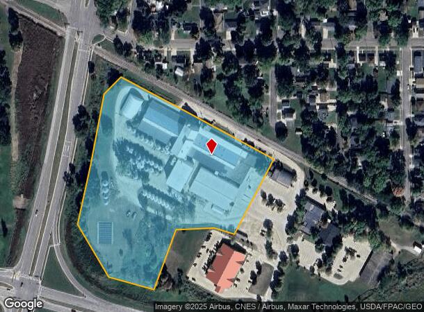 1414 W Main St, Albert Lea, MN Parcel Map