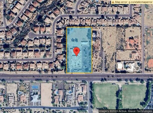  7140 W Happy Valley Rd, Peoria, AZ Parcel Map