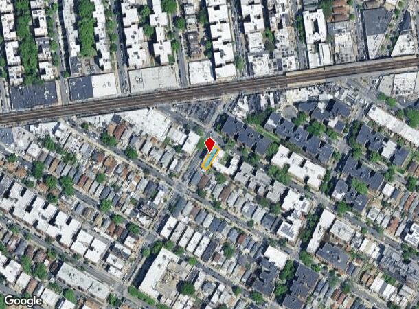  8716 Britton Ave, Elmhurst, NY Parcel Map