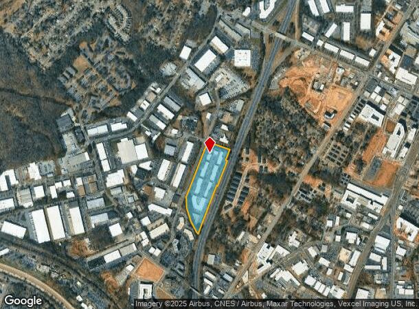  4101 Stuart Andrew Blvd, Charlotte, NC Parcel Map