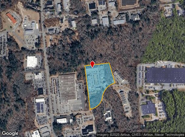 3 Ledgewood Blvd, North Dartmouth, MA Parcel Map
