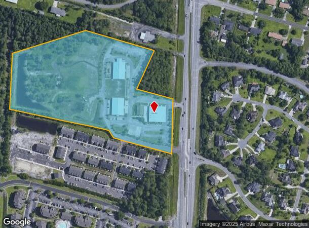 4702 S College Rd S, Wilmington, NC Parcel Map