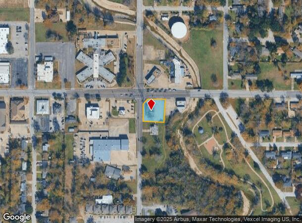  7700 Glenview Dr, Richland Hills, TX Parcel Map