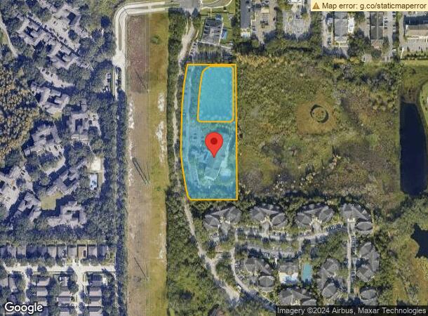  13305 Tampa Oaks Blvd, Temple Terrace, FL Parcel Map