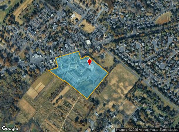 5861 Route 202, Lahaska, PA Parcel Map