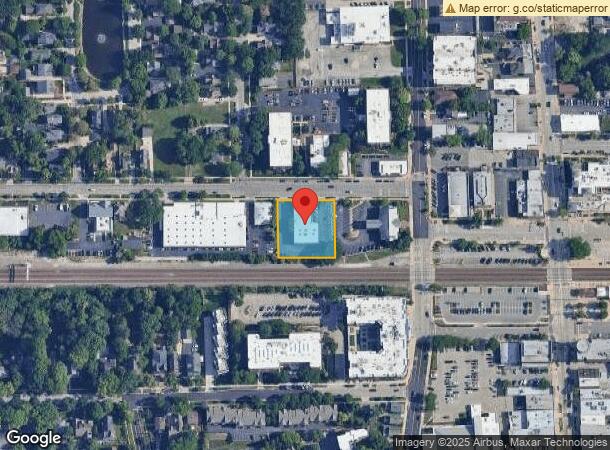  1121 Warren Ave, Downers Grove, IL Parcel Map