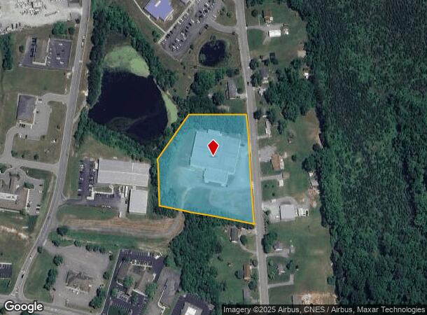  2202 Parker Ave, Halifax, VA Parcel Map