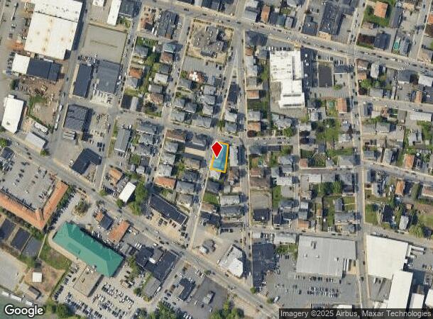  131 Merchant St, Fall River, MA Parcel Map