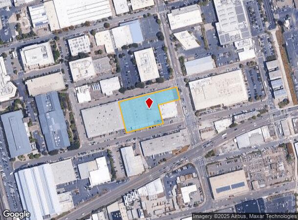  822 Anthony St, Berkeley, CA Parcel Map