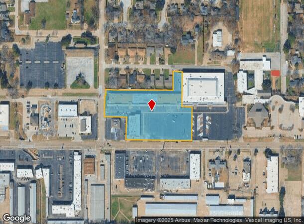  2221 W Park Row Dr, Pantego, TX Parcel Map