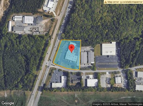  102 N 85 Pky, Fayetteville, GA Parcel Map