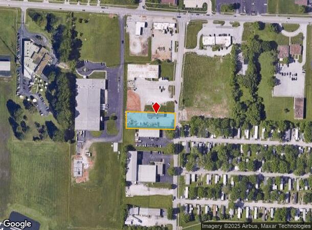  1407 N Cedarbrook Ave, Springfield, MO Parcel Map