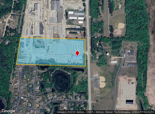 30426 Forest Blvd, Stacy, MN Parcel Map