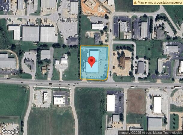  750 E Henri De Tonti Blvd, Tontitown, AR Parcel Map