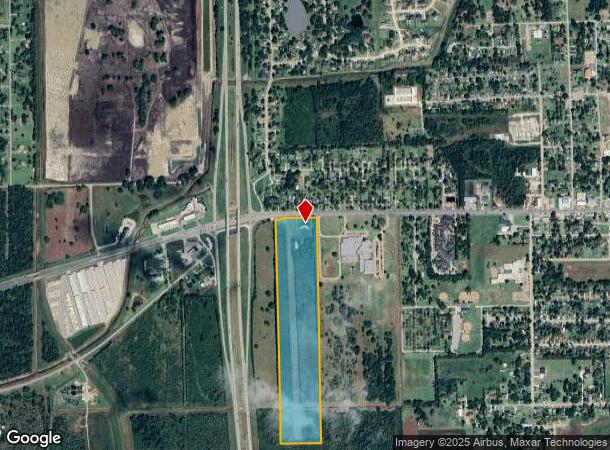 1101 W Mulberry St, Angleton, TX Parcel Map