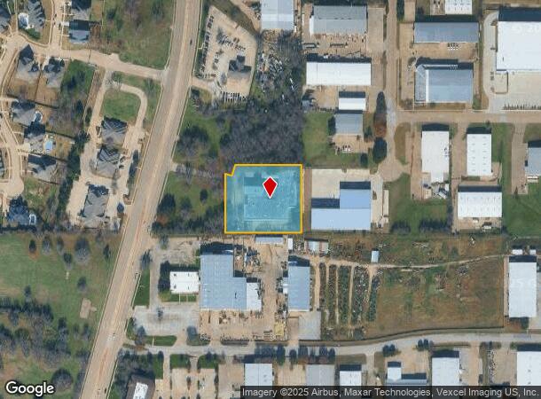  7417 S Cooper St, Arlington, TX Parcel Map