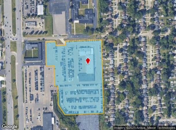 23747 Elmira, Redford, MI Parcel Map