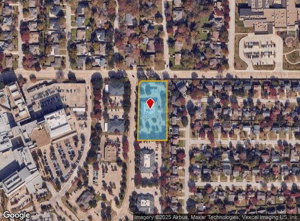 1601 Lancaster Dr, Grapevine, TX Parcel Map
