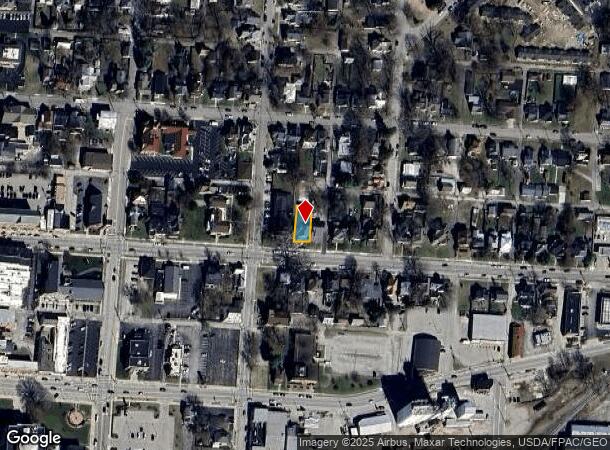  201 E Locust St, Wilmington, OH Parcel Map