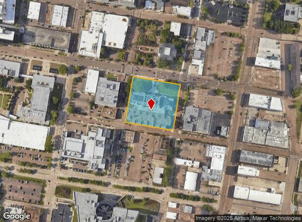  407 E Pascagoula St, Jackson, MS Parcel Map
