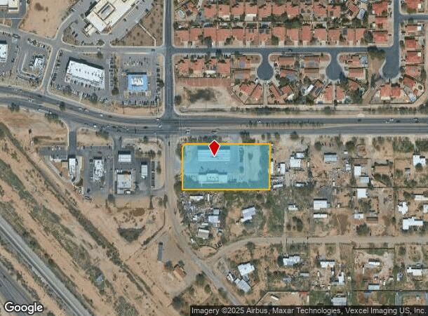 5535 W Cortaro Farms Rd, Tucson, AZ Parcel Map