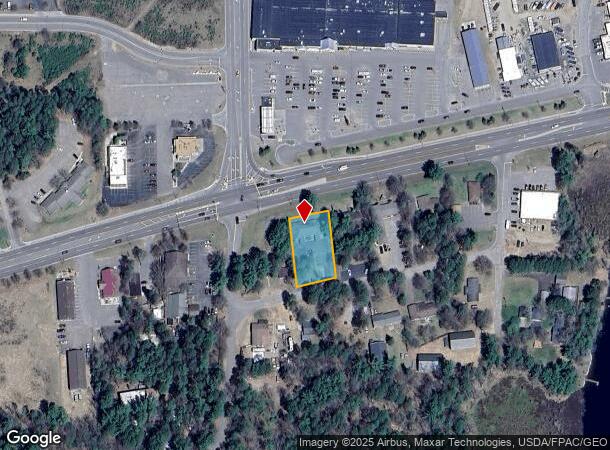 9762 W Lake Ave, Minocqua, WI Parcel Map