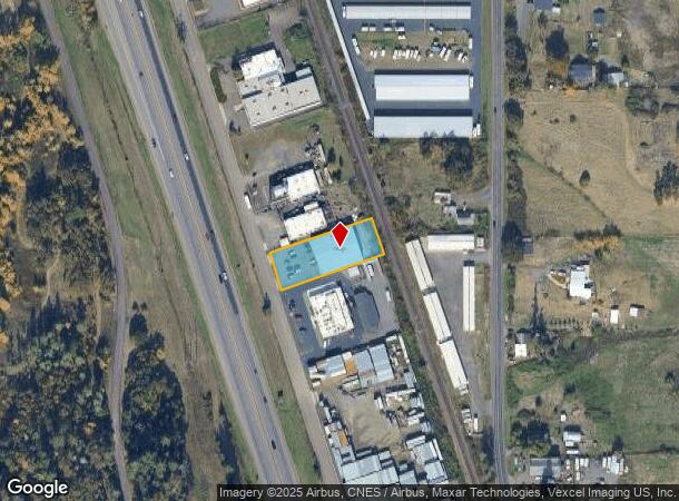  86321 College View Rd, Eugene, OR Parcel Map