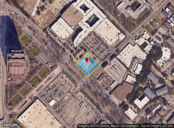  2500 N Haskell Ave, Dallas, TX Parcel Map