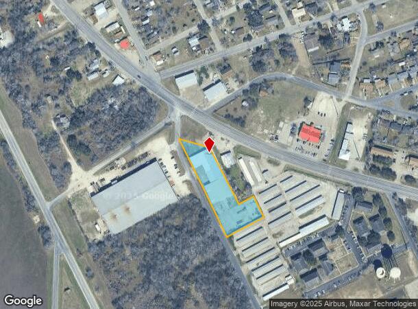  1600 S Washington St, Beeville, TX Parcel Map