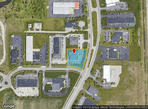 3600 Briarfield Blvd, Maumee, OH Parcel Map