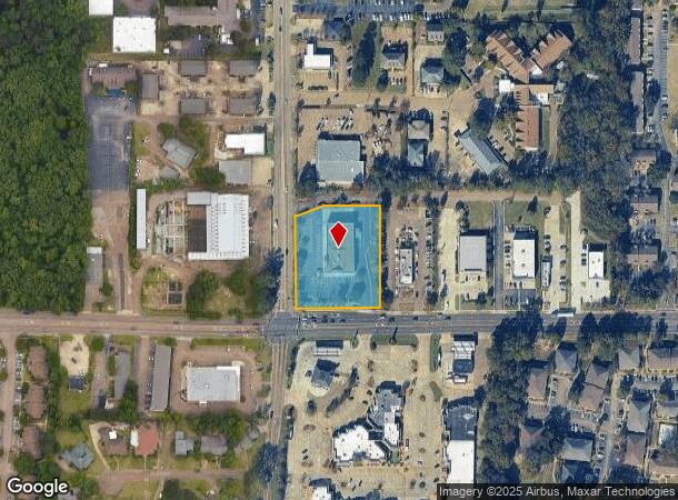 1600 E County Line Rd, Ridgeland, MS Parcel Map