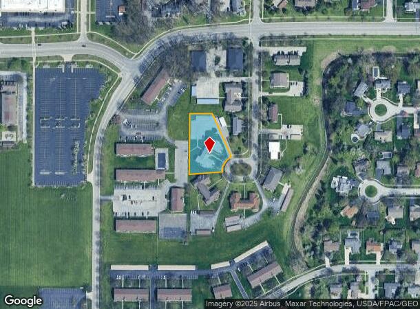 1823 Middlesbrough Ct, Maumee, OH Parcel Map