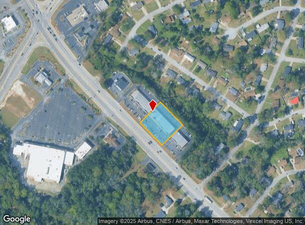 341 Furys Ferry Rd, Augusta, GA Parcel Map