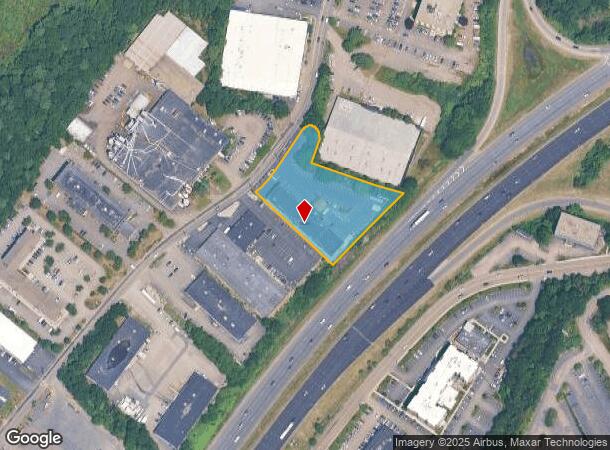 190 Wood Rd, Braintree, MA Parcel Map