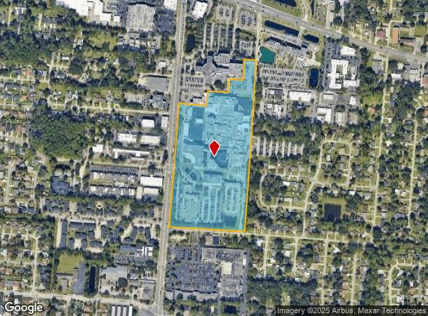  3625 University Blvd S, Jacksonville, FL Parcel Map