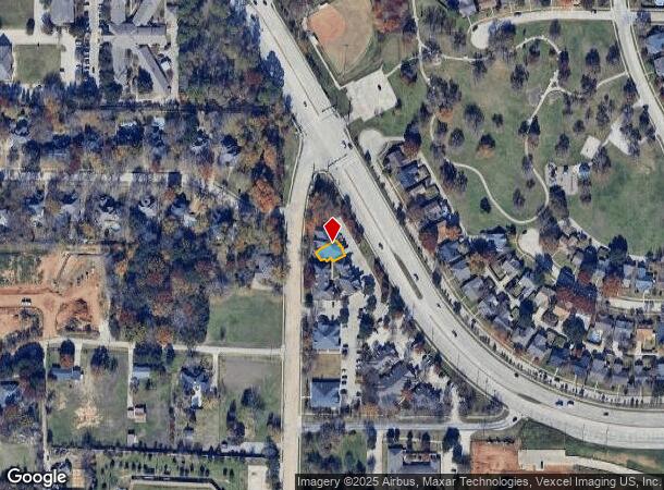  3201 Cross Timbers Rd, Flower Mound, TX Parcel Map