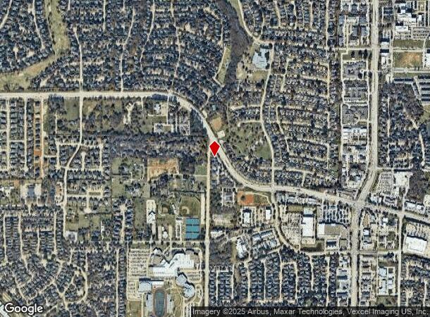  3201 Cross Timbers Rd, Flower Mound, TX Parcel Map