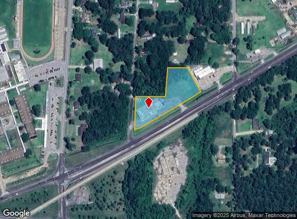 1155 Highway 12, Vidor, TX Parcel Map