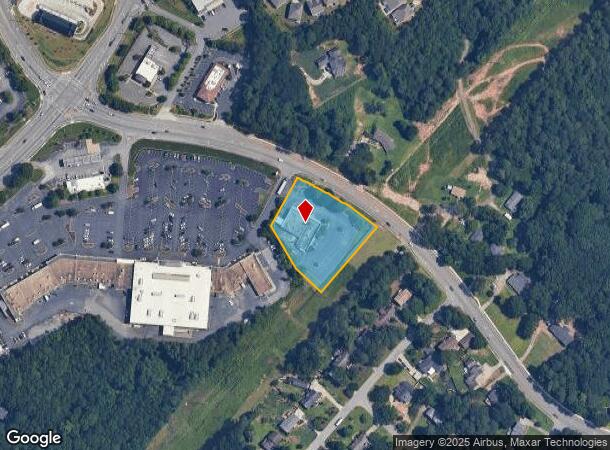 2640 Old Peachtree Rd, Duluth, GA Parcel Map