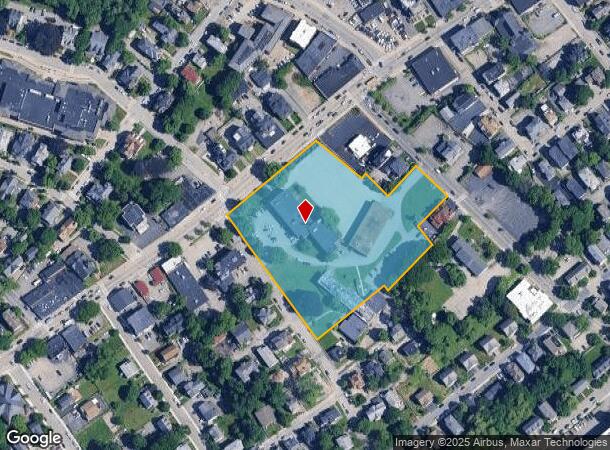 857 Main St, Worcester, MA Parcel Map