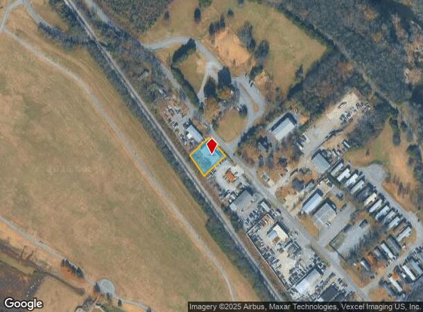  1583 W College St, Murfreesboro, TN Parcel Map