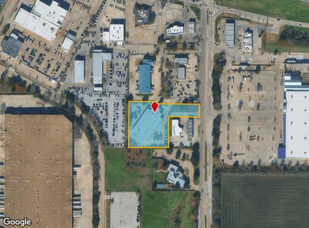  8653 S Hampton Rd, Dallas, TX Parcel Map