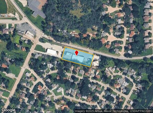 1729 Mcpherson Ave, Council Bluffs, IA Parcel Map