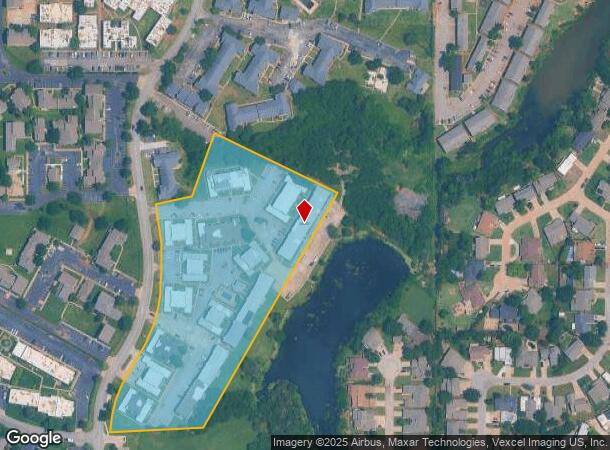 7404 Lyrewood Ln, Oklahoma City, OK Parcel Map